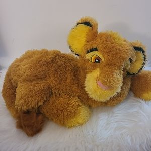 Disney World Simba Plush Vtg Rare